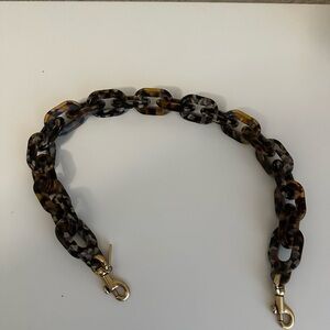 Coach Resin Chain Black/Brown